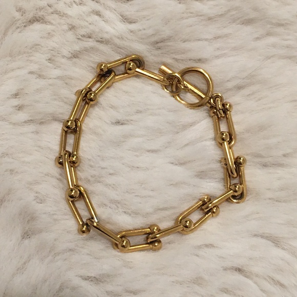 HardWear Small Link Bracelet in 14K Gold Plated - Picture 1 of 1